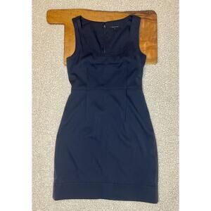 Theory‎ Little Black Dress-Sheath w Pintuck Details-Virgin Wool Blend-Size 6